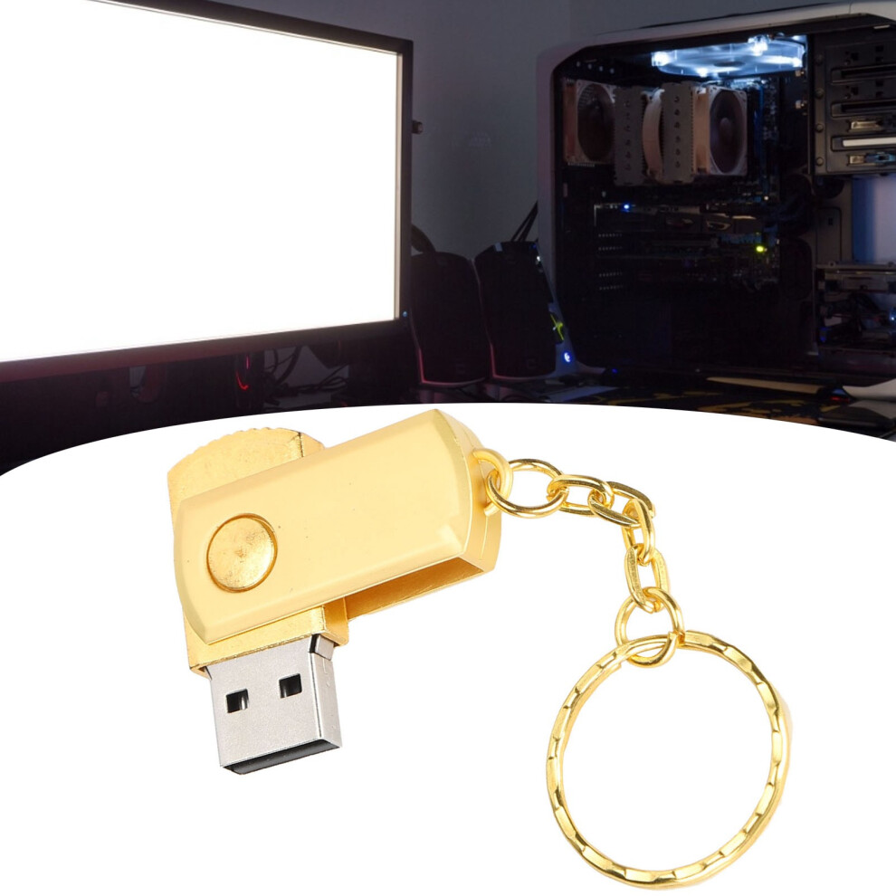 32Gb Rotating Metal Usb 2.0 Flash Drive For Windows/Mac/Linux 8371388280929