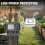 3-Outlet Automatic Water Timer Garden Irrigation Watering System Digital Garden Sprinkler Programmer Tools 8