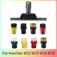 For SC2 SC3 SC4 SC5 Steam Cleaner Replacement Nozzle Brush Accessories Window Nozzle Round Brush