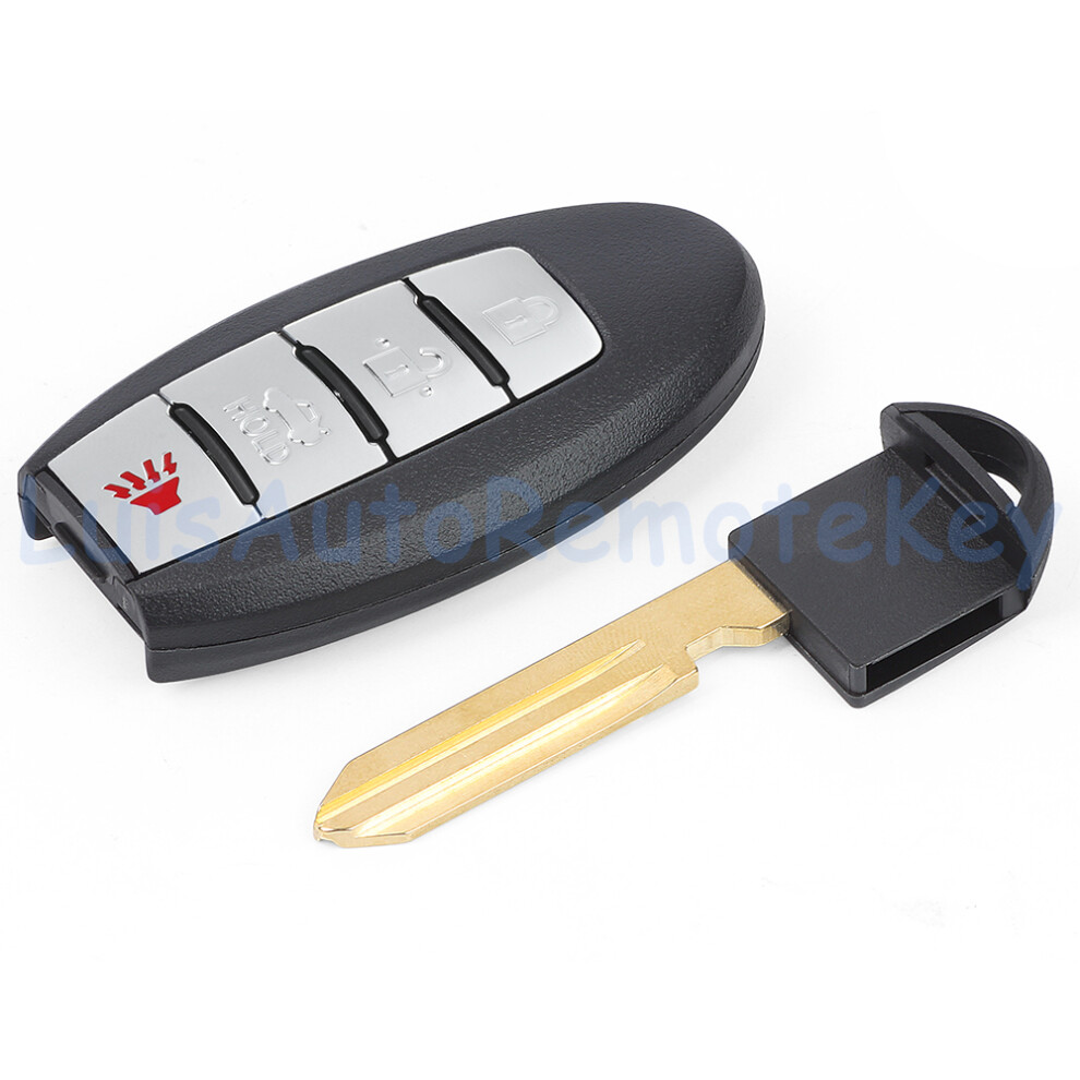 4 Buttons Smart Remote Car Key Fob 433Mhz Id47 Chip For Nissan Altima 2013-2015 Continental: S180144018 Fcc Id: Kr5s180144014 6935161645026