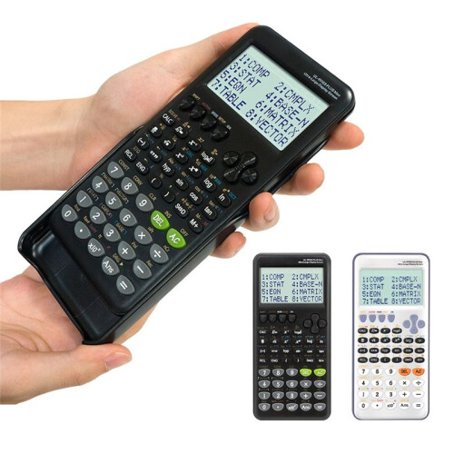 Large Screen Scientific Function Calculator 417 Multifunctional,Designed Specifically for Student Exams with 1 Pen Black 2