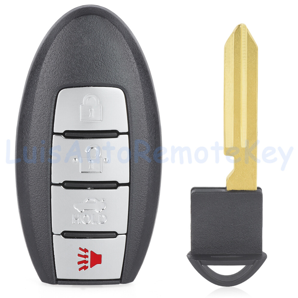 4 Buttons Smart Remote Car Key Fob 315Mhz Id46 Chip For Nissan Sunny Teana Sylphy Sentra Versa Fcc Id: Cwtwb1u815 Model Twb1u815 6935161644845