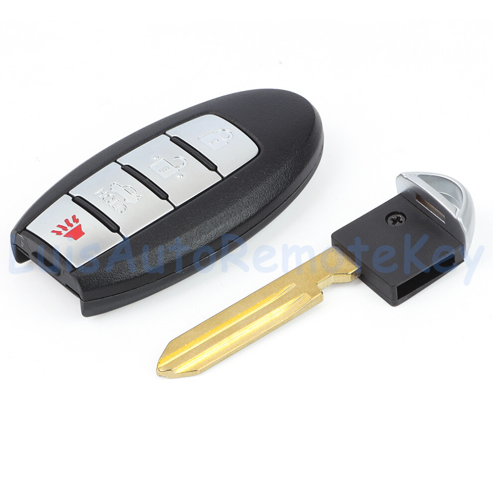 4 Buttons Smart Remote Car Key Fob 315Mhz Id46 Chip For Nissan Sentra Versa Leaf 2013-2019 Fcc Id: Cwtwb1u840 6935161644838