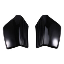 1Pair Black L&R Rearview Mirror Trim Cover for  Goldwing GL1500 ALL GL 1500 1988-2000 Mirror Back Accents Shells