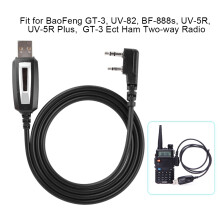 Radio Programming Cable for Baofeng UV-82 BF-888S, GT-3, UV-5R, Win 10/7/8