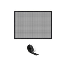 Openhaardscherm Gaasafdekking PVC Open Haardafdekking Huisdierbestendig met Haken en Lussen Openhaardveiligheidsafdekking voor Kinderen 100 Cm
