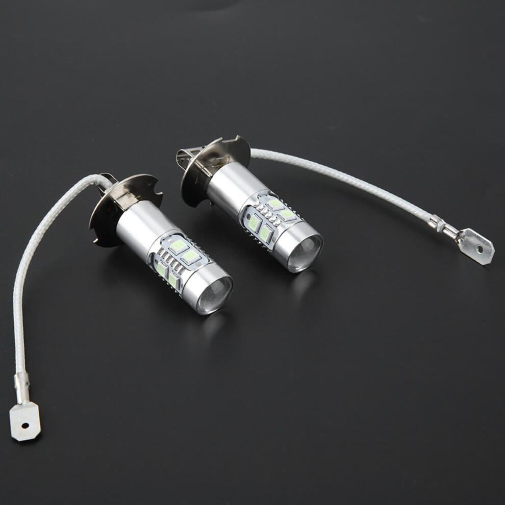 2Pcs 100W 1200Lm Ice H3 Led Head Fog Kit For Car Blue/Light 3151388282438