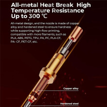 For K1 Heating Block Ceramic Hotend Upgrade Kit for K1, K1 Max 3D Printer, Faster Speed High Flow