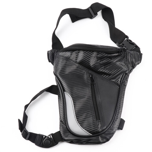 Mens Motorcycle Leg Bag Reflective