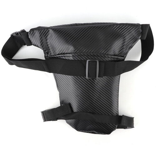 Reflective Strip Motorcycle Leg Bag