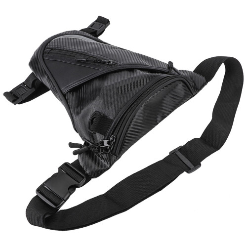 Night Safe Motorcycle Leg Bag Men