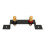 X3 UTV Remote Jump Post Kit 5AWG 1.2m Black 13