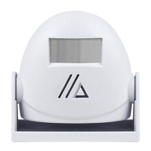 Wireless Alarm Guest Chime Door PIR Motion Sensor Alarm for Shop Entry Company Security Protection Alarm Doorbell White