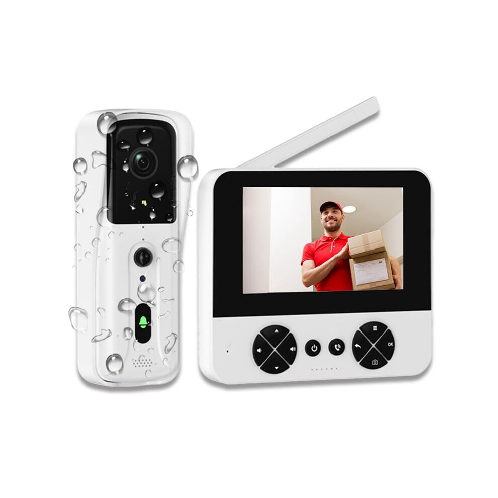 Doorbell Camera No Wifi/App,Video Intercom Two-Way Audio,Pir Motion Detection 4713291151448