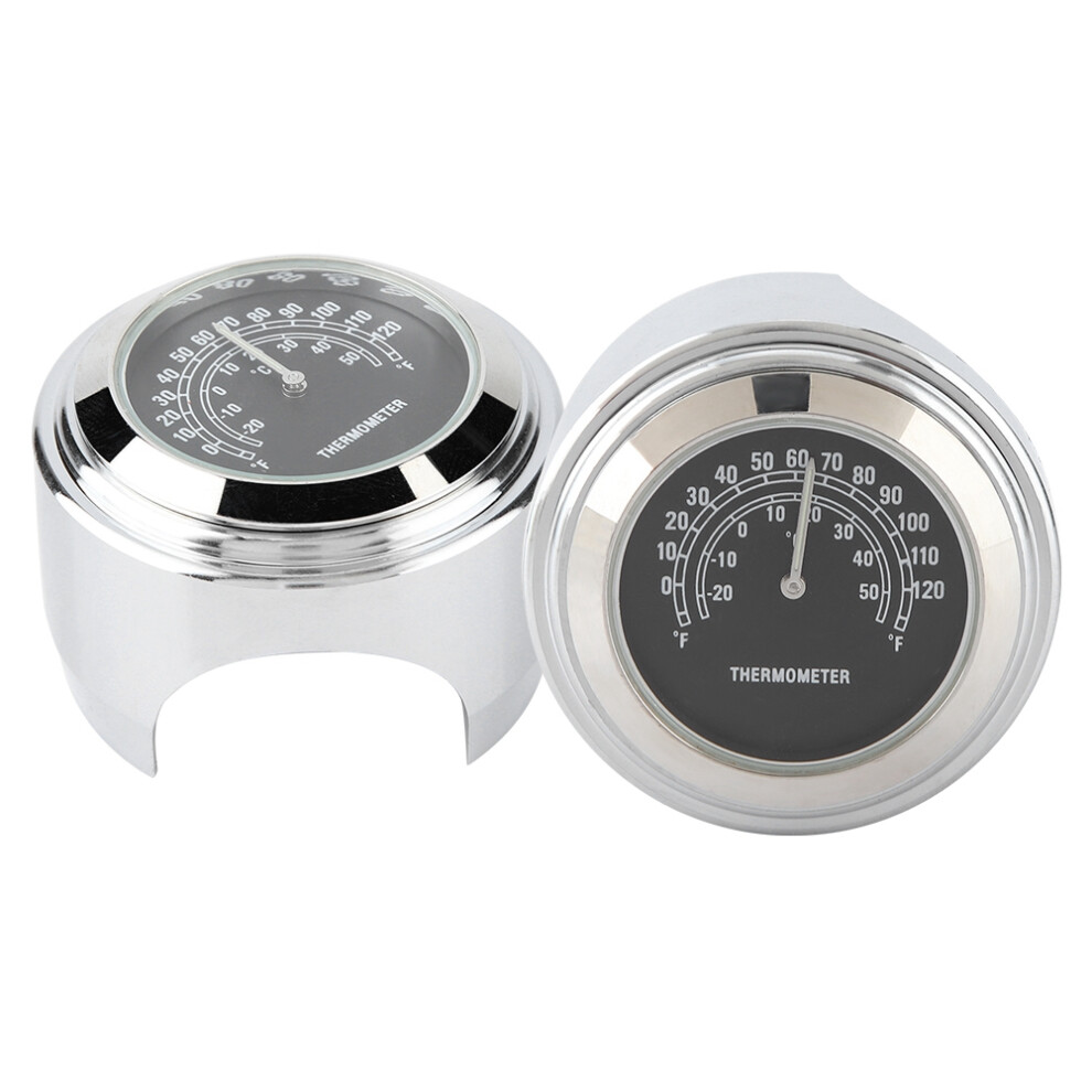 22-25Mm Motorcycle Temp Dial Gauge Handlebar Mount Waterproof Thermometer 7641388283215