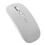 Wireless Rechargeable Optical Mouse M103, 800-1600dpi, Silver 10