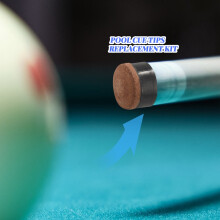 50 StüCk Billard Pool Cue Stick Schraub Spitzen 13Mm Billard Cue Tipps für Pool Queues und Snooker