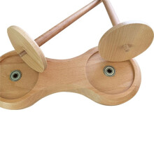 Dubbele Houten Garenstrenghouder voor Haken, Garenhouder voor Breigarenspindeldispenser Haakgereedschap