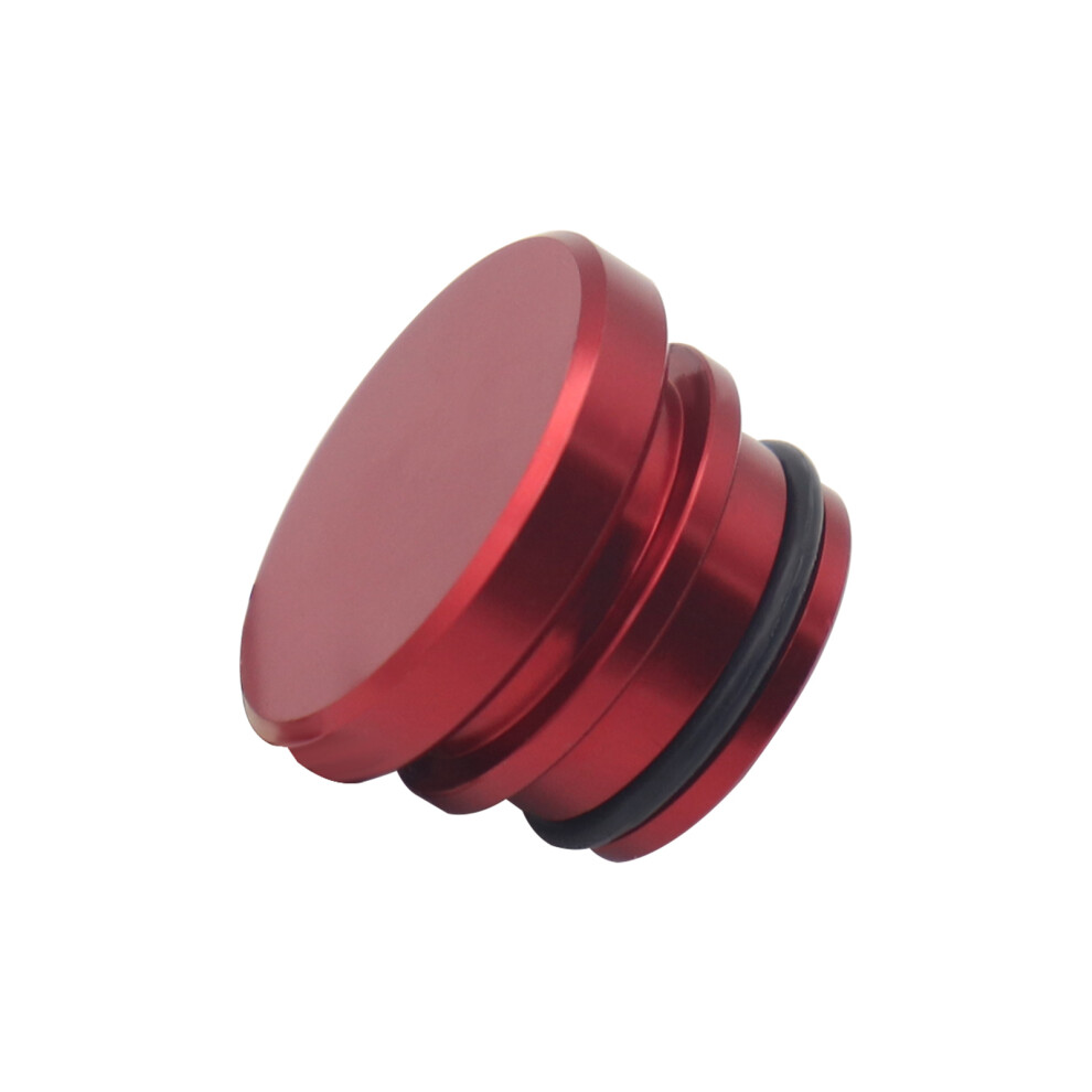 Universal Aluminium Alloy Cigarette Lighter Cover Cap 4Pcs For Car Suv Boat Red 8761388283608