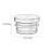 Cigarette Lighter Cap 4Pcs 2.7x2.3x1.7cm Silver 2