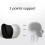Memory Foam Car Neck Pillow 262g One Size Black 5