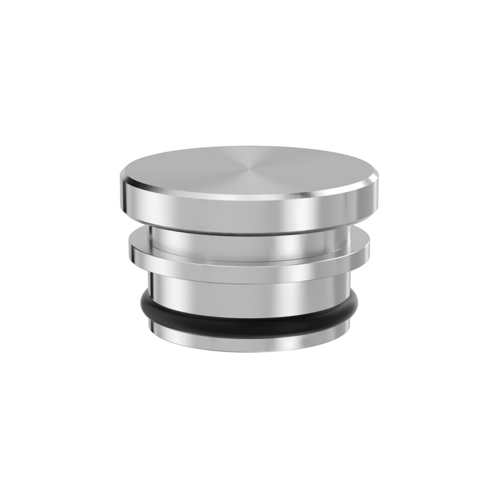 Cigarette Lighter Cap 4Pcs 2.7X2.3x1.7cm Silver 7641393612840