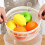 Manual Salad Spinner 3L 20.5x20.5x12.5cm White 5