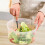 Manual Salad Spinner 3L 20.5x20.5x12.5cm White 10