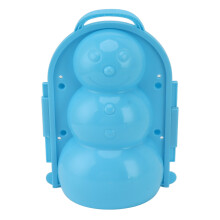 Stampo per palline di neve in plastica per uso esterno, giochi di neve per bambini, festa, 16x7x22cm