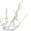 Orchidea artificiale in seta stelo lungo 110 cm 80 g bianca 8