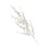 Orchidea artificiale in seta stelo lungo 110 cm 80 g bianca 10