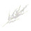 Orchidea artificiale in seta stelo lungo 110 cm 80 g bianca 11
