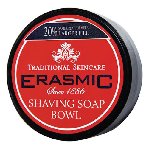 6 x Erasmic Shaving Soap Bowl 90g