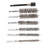 7Pcs Stainless Steel Bore Brushes for Power Drill Cleaning, Various Sizes 3