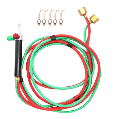 Mini Gases Soldering Torch Kit, Interchangeable Tips, up to 6000F 2