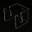 Acryl Skateboard Wandhalterung, Transparente Displayhalterung 10