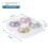 Ice  Maker Large 6.5cm  Round Sphere High Balls Ice Shape -Mold Tray for Whiskey Cocktail Bar Tools,White 9