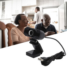 Caméra Web 1080p 2 MP USB 2.0, base de réduction de bruit