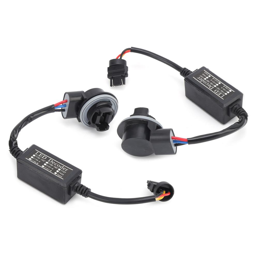 2Pcs 3157B Led Decoder Load Resistors Canbus Error Free For Car Headlights & Fog Lamps Light 9461388284962