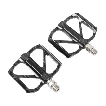 2 pièces de pédales de vélo en alliage d'aluminium avec roulement et libération rapide pour vélos de route et VTT