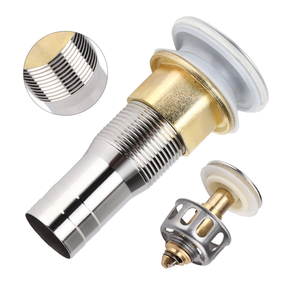 Seamless Floor Drain With Strainer Plug 7293282074156
