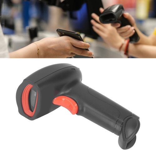 1D Barcode Scanner 2.4G Wireless USB CCD 2000mAh