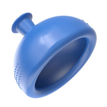 Portable Silicone Phlegm Remover Cup with Massage Function, Blue