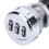 Mini Combination Cam Lock for Cabinets, Drawer, Mailbox L20 6