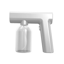 Tragbare Nano-Desinfektionspistole 250ml, 2,5m Sprühreichweite, wiederaufladbar, Schwarz oder Weiß