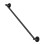 Bathroom Wall Towel Rack Black 4