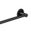 Bathroom Wall Towel Rack Black 3