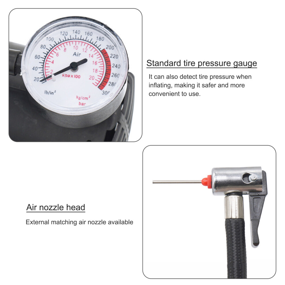 Mini 12V Car Inflator 300Psi Emergency Pump 7293282998124
