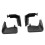 4pcs ABS Mudguards Fender Flares for C-Class W205 2015-2019 11