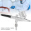 130 Black Tail Airbrush Pen, 0.3 Caliber, Multi-Purpose 12